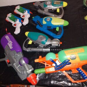 Vintage Super Soakers Water Guns